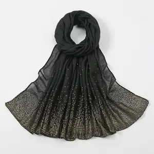new fashion hijab scarf travel sunscreen charming hot selling fashion monochrome small triangle bronzing scarf hijab