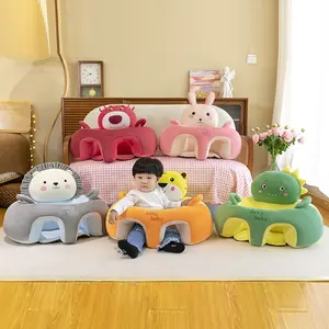 Neues Baby Kleinkind Mehrzweck-Comic-Sofa Kinder Plüsch niedlicher Baumwoll-Sessel Kinder-Spielstuhl mit Griff