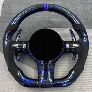 อะไหล่แต่งรถยนต์ หัวเกียร์พวงมาลัย คาร์บอนไฟเบอร์ฟอร์จ <span class=keywords><strong>ล็อค</strong></span><span class=keywords><strong>พวงมาลัย</strong></span>รถยนต์ สำหรับ BMW E92 - Product Image 2