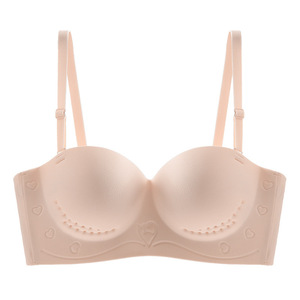 <span class=keywords><strong>Reggiseno</strong></span> da donna <span class=keywords><strong>senza</strong></span> <span class=keywords><strong>spalline</strong></span>, <span class=keywords><strong>senza</strong></span> cuciture, spesso, push-up, <span class=keywords><strong>senza</strong></span> ferretto, anti-cedimento, vendita diretta dalla fabbrica - Product Image 6