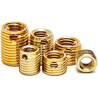 Stainless Steel Three Holes Wire Thread Protectors Self-tapping Thread Inserts Screw Sleeve