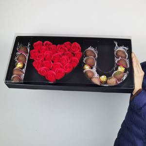 Caja de Regalo de Cartón con Forma de Corazón y Letra 'Te Amo', para Flores o Chocolates - Product Image 6