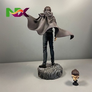 Figura de Acción de PVC de 30 cm de Ataque a los Titanes, Gk Chikara Eren Jaeger, Estatua de Doble Cabeza, Figura de Anime, Modelo de Juguete Coleccionable, Muñeca de Regalo - Product Image 4