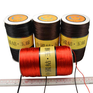 1.5/2/2.5/3mm intrecciato <span class=keywords><strong>Macrame</strong></span> seta <span class=keywords><strong>Macrame</strong></span> corda <span class=keywords><strong>filo</strong></span> <span class=keywords><strong>filo</strong></span> <span class=keywords><strong>filo</strong></span> fai da te nodo cinese bracciali in raso che fanno risultati perline - Product Image 2