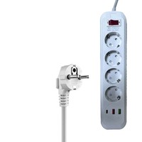 Multiprise standard UE (France/Allemagne) avec ports USB et cordon d'extension de 2 m – Vente en gros usine