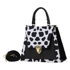 Sac à bandoulière vintage en cuir véritable Fana pour femme, modèle Biuna, avec une seule poignée, doublure en cuir véritable, utilisable été comme hiver - Product Image 1