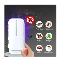 Saijzek no tóxico Anti-Mosquito eléctrico LED trampa para insectos interior Fly Zapper máquina para matar insectos y Control de insectos