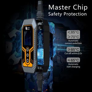 Cargador de Vehículos Eléctricos Portátil de 7KW, Tipo 2/GBT, con Conexión WIFI, Aplicación Inteligente, Fase 3, 16A, Enchufe CEE de 3 Pines, Cables de Carga - Product Image 5