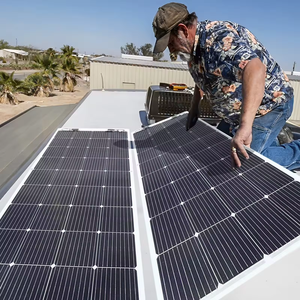 Mono <span class=keywords><strong>PV</strong></span> Bảng điều chỉnh 100W 200W 250W 300W 400W 500W etfe bán linh hoạt Tấm pin mặt trời với CE RoHs FCC PSE - Product Image 1