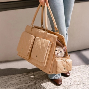 Großhandel: Mensch-Katzen-Reisetasche – Großes Fassungsvermögen, stilvolles Design, multifunktionaler Transportbehälter für Outdoor und Pendeln - Product Image 1
