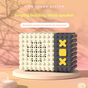 Nouveau modèle <span class=keywords><strong>de</strong></span> haut-parleur modulaire, mini système audio portable, volume élevé compatible avec les jouets Lego, cadeau <span class=keywords><strong>de</strong></span> compagnie pour enfants. - Product Image 4