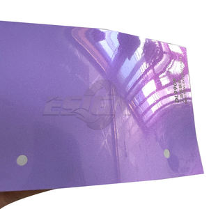 Rollo de película de PVC autoadhesivo de alta calidad con abalorio púrpura Lila, reemplazo antiarañazos y que cambia de Color para pintura - Product Image 2