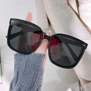 Xsy Large Face Sunglasses 809 Square Style Women Uv400 Protection <b>Grey</b> <b>Frame</b> Pc Material - Product Image 3