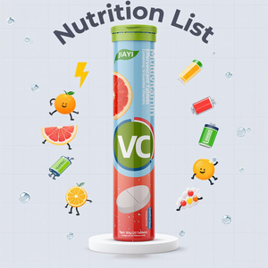 Tabletas Efervescentes Multivitamínicas de Pomelo con Vitaminas ABCD para Energía, Suplementos Deportivos para Adultos - Product Image 3