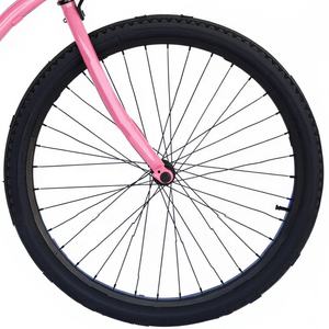 Bicicleta Cruiser <span class=keywords><strong>barata</strong></span> 26 pulgadas Aleación de una sola velocidad aleación forjada vástago Beach Cruiser bicicleta para adultos - Product Image 3