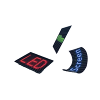 Écran LED Transparent, Souple et Flexible, Film Auto-Adhésif pour Vitrine, P6 P8 P10 en Verre Cristal