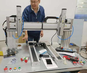 龙门机器人臂XYZ <span class=keywords><strong>3</strong></span>轴直线导轨，带滚珠丝杠滑块，用于数控机械、机器人及工业自动化 - Product Image 5