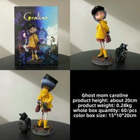 Figura Coleccionable de PVC de Mommy Ghost Carolyn, Estilo Anime, Moderna, para Regalo de Cumpleaños, Modelo GK, Pieza Decorativa