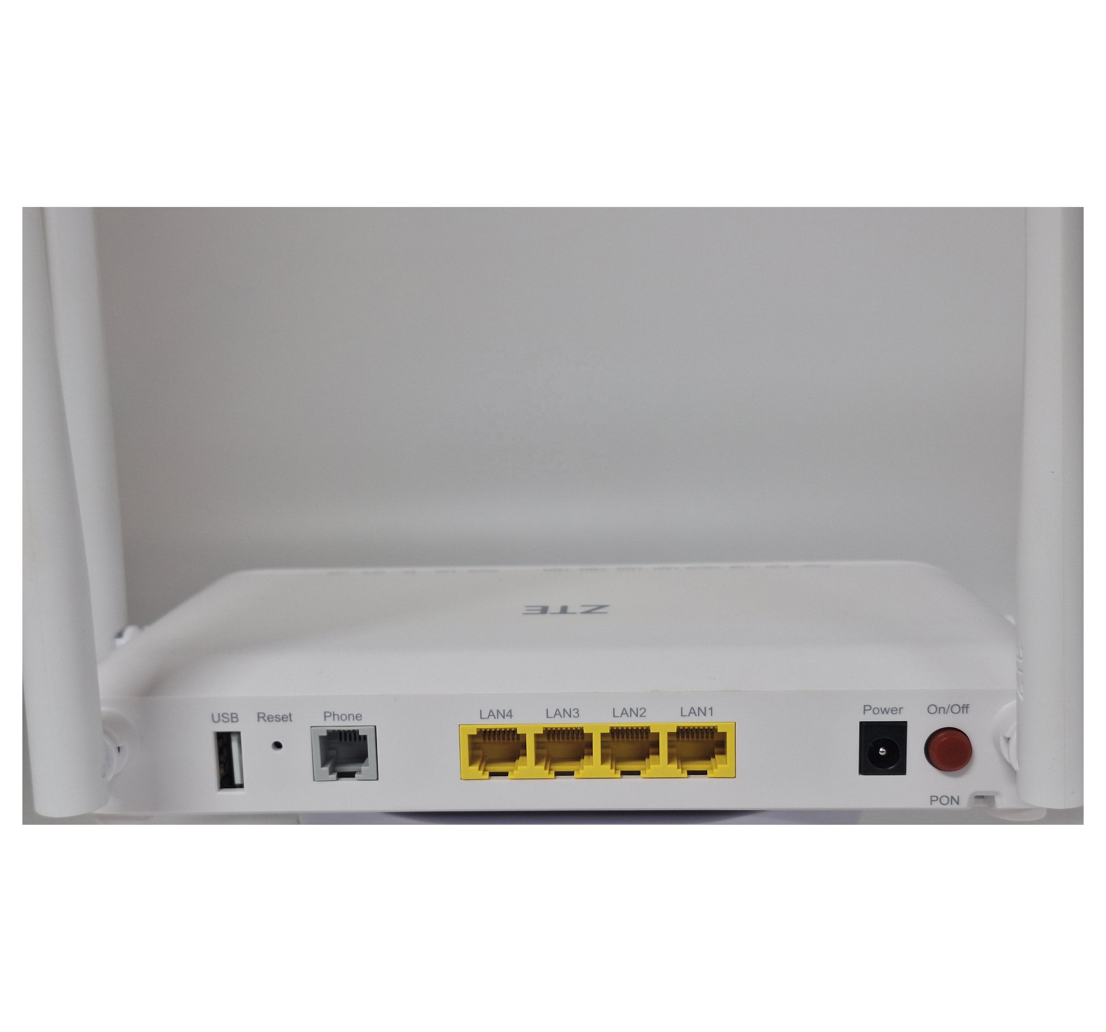 Novo original wifi6 onu ZXHN F6600P GPON 4GE 1POTS 1USB 2.4