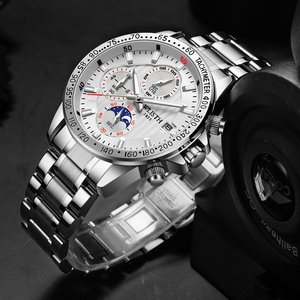 <span class=keywords><strong>Reloj</strong></span> de Pulsera para Hombre, Multifunción, con Tira Luminosa, Colores de Moda, Resistente al Agua, <span class=keywords><strong>Reloj</strong></span> de Cuarzo, Nuevo Modelo 2020 - Product Image 2