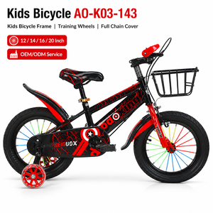 Nouveau design de vélo pour enfants de 12/14/<span class=keywords><strong>16</strong></span>/18 <span class=keywords><strong>pouces</strong></span> vélo pour enfants de 3 à 12 ans pour garçons et filles vélo à pédales bon marché pour enfants - Product Image 1