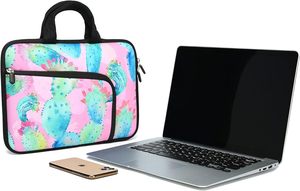 14-15.6 inch Neoprene Bìa mềm Mang trường hợp với túi thêm cho Dell Lenovo HP - Product Image 5