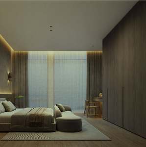 Meubles de chambre à coucher sur mesure pour villa, personnalisation de la maison entière, luxe léger - Product Image 2