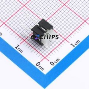 TSL06121-072B330BF-1C02 Tactile Switch Through hole-6P,6x6mm Switch Single Pole Single Throw Rectangle Button 1.8N 6mm - Product Image 1