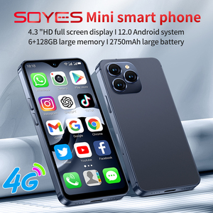 2025 mini thông minh 4G điện thoại <span class=keywords><strong>4.3</strong></span> inch hiển thị Octa lõi Android 12 2750mAh siêu dài chờ với Dual Sim thẻ - Product Image 4