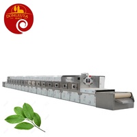 Sécheur à lit fluidisé horizontal Perilla pour herbes médicinales traditionnelles chinoises, sécheur à micro-ondes