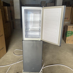 Offre Spéciale Réfrigérateur Combi de 136 litres Réfrigérateur domestique à trois portes multiples pour la maison Compresseur en acier inoxydable RV Hôtel - Product Image 2