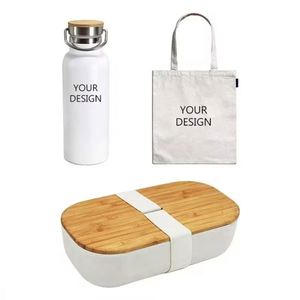 Producto de Tendencia 2026, Lonchera 3 en 1 de Tritán sin BPA con Logotipo Personalizado, para Regalos de Temporada y Festivos - Product Image 3