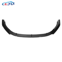 Kit carrosserie lèvre de pare-chocs avant noir brillant, spoiler, déflecteur, diffuseur, protection pour VW Golf MK6 GTI 2010-2013