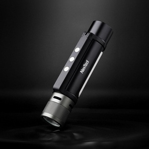 เน็กซ์ทูล ไฟฉายซูม 6 in 1 สำหรับกิจกรรมกลางแจ้ง ไฟฉายอเนกประสงค์แบบพกพา พร้อมเสียงเตือน 1000lm กันน้ำ แบตเตอรี่ 2600mAh ไฟฉาย LED - Product Image 1