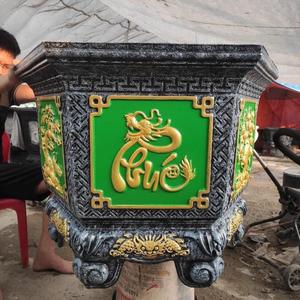 Molde de inyección de plástico para macetas de flores, marca <span class=keywords><strong>BH</strong></span>, 60 cm, de una pieza, para uso doméstico, decorativo, para trabajos de hormigón. - Product Image 2