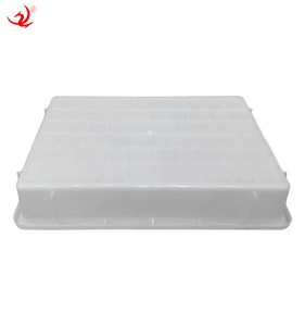 Récipient de stockage plat de congélation peu profond de qualité alimentaire/bac/plateau assiettes et bols en plastique durables pour usine alimentaire - Product Image 5