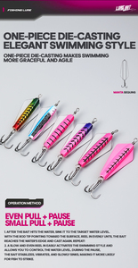 Nuevo Señuelo de Pesca Duro de 14g, 8 Colores, Canberra <span class=keywords><strong>Killer</strong></span>, para Trucha, Salmón, Lucio, Lucioperca, Lubina, Cebo de Pesca Tasmanian Devil - Product Image 5