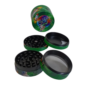 Molinillo de hierbas Alien Go 6 colores, personalizado, duradero, de 50 mm, de aleación de zinc metálica, de 4 capas, para accesorios de fumar. - Product Image 6