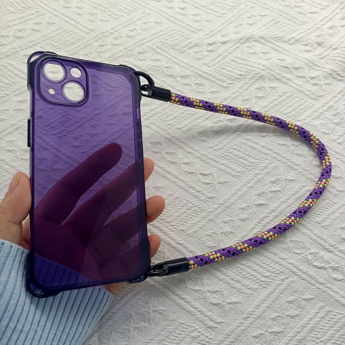 Transparente-púrpura