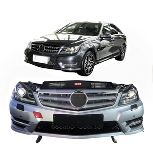 Paraurti Originale per <span class=keywords><strong>Mercedes</strong></span>-Benz Classe <span class=keywords><strong>C</strong></span> W204, Griglia Frontale, Copertura Fari, Kit Carrozzeria - Product Image 6