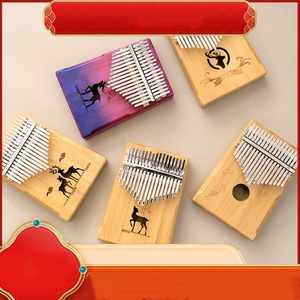 Nouveau kalimba à 17 touches, piano à pouce facile à jouer, instrument de musique portable - Product Image 5