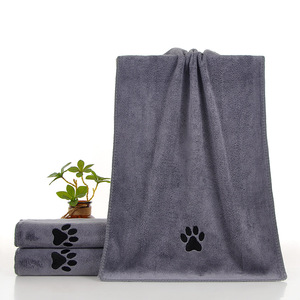 Toalla ecológica de microfibra para mascotas, absorbente de secado rápido, toalla gruesa sin desprendimiento para gatos y perros para aseo exclusivo - Product Image 5