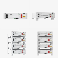 Batterie LiFePO4 à semi-conducteurs empilable 10 cellules SE-G5.1Pro-B 51,2 V 100 Ah 6000 cycles pour stockage d'énergie solaire hybride domestique