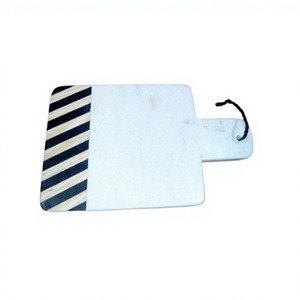 Tabla de cortar queso de mármol en color blanco y negro, accesorios de cocina, tabla para cortar queso a precios asequibles - Product Image 1