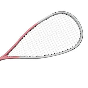 Nouvelle arrivée raquette de squash d'entraînement sportif raquettes de squash en composite de carbone personnalisées professionnelles de haute qualité