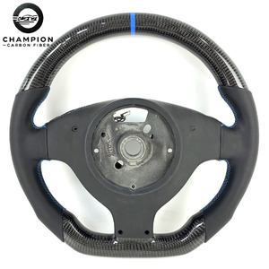 Volante de Fibra de Carbono para BMW E46 E36 M3 330CI <span class=keywords><strong>325I</strong></span> con LED, Interior Automotriz 2000 2001 2002 2004 2005 <span class=keywords><strong>2006</strong></span> - Product Image 5