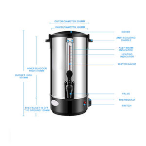 Chauffe-<span class=keywords><strong>cire</strong></span> électrique professionnel pour épilation à la paraffine, kit chauffe-<span class=keywords><strong>cire</strong></span> en acier inoxydable pour usage domestique - Product Image 6
