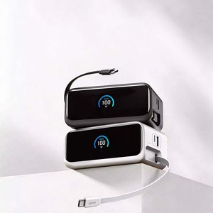 Anker Nano Mix 100W 6-in-1 GaN Desktop <b>Charging</b> Station With Retractable USB-<b>C</b> Cables 2500W AC Socket Multi Port Fast Charger - Product Image 1