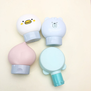 Lovely kids skincare container bottles wholesale sunscreen hand cream tube 60 ml eco friendly plastic squeeze bottle