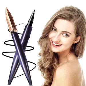 Exquisite Pen Design Durable Waterproof Eyeliner Pen Stain Free Color Setting Eyeliner Liquid